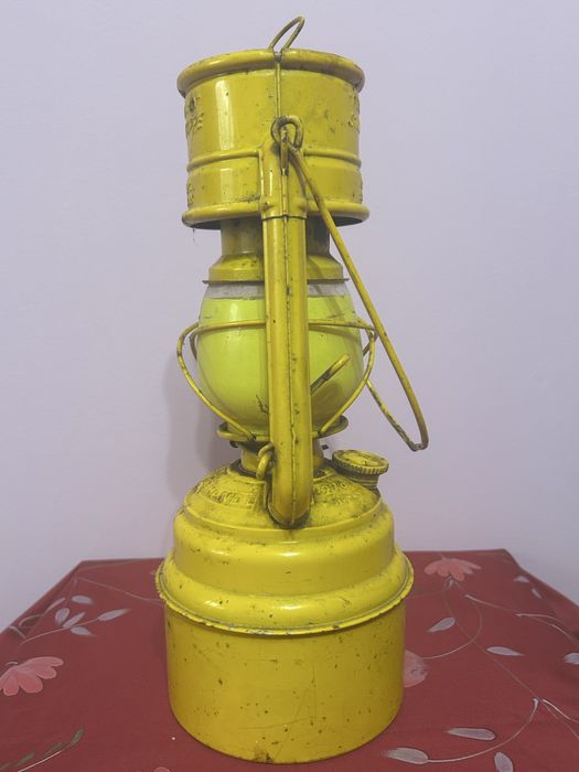 Lampă pe gaz originală Feuerhand Sturmkappe. Made in Germany