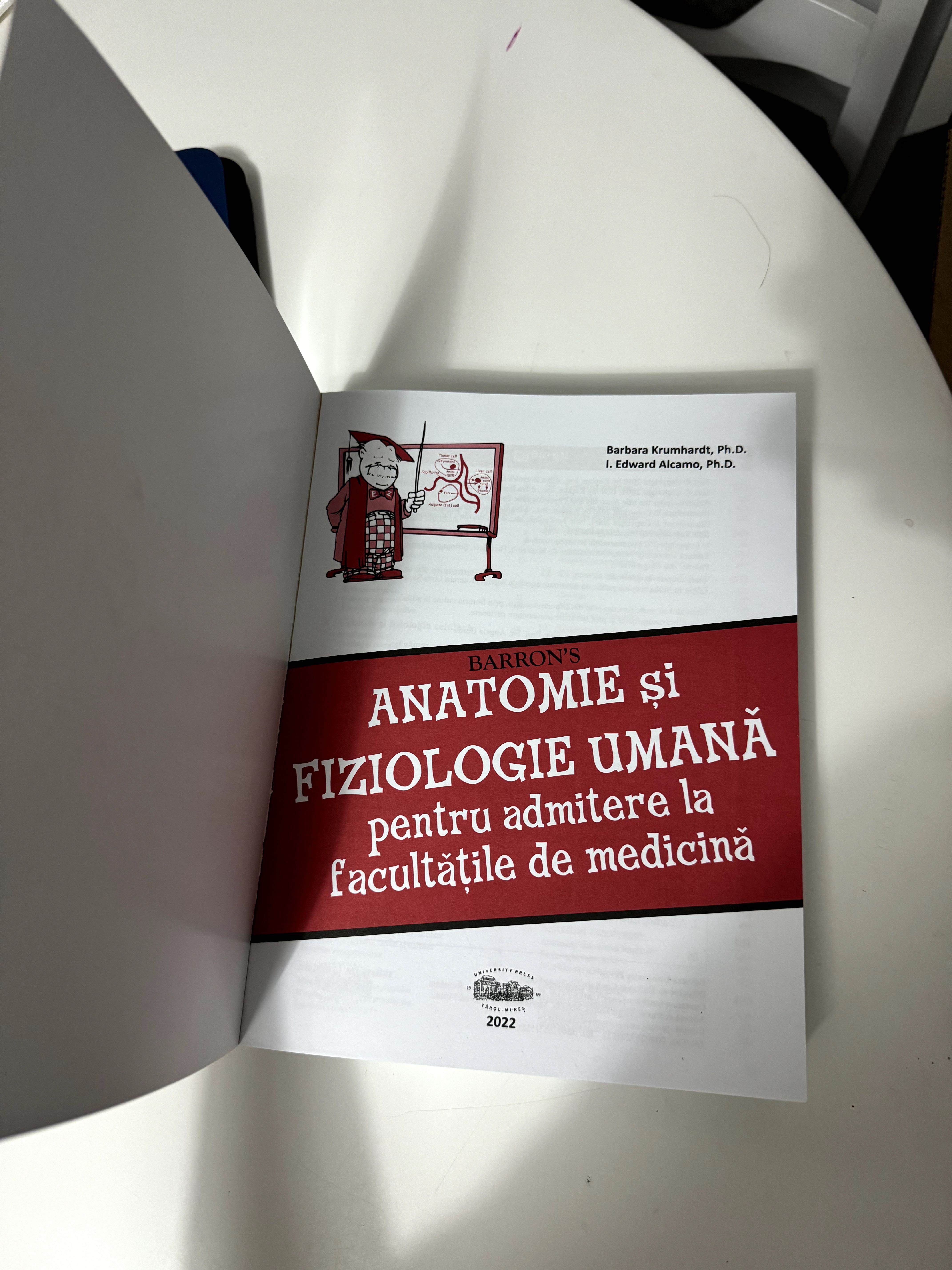 Barrons Anatomie și Fiziologie Umană Ediția 2022