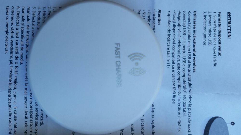 Incarcator wireless universal Dux Ducis QI charging pad ultra subtire