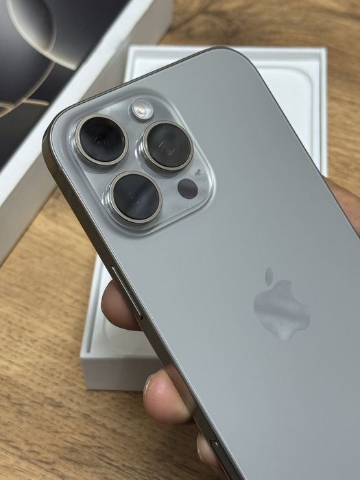  iPhone 16pro max 5G 512gb 3X/A natural titanium аккум 96% наофиц.гар