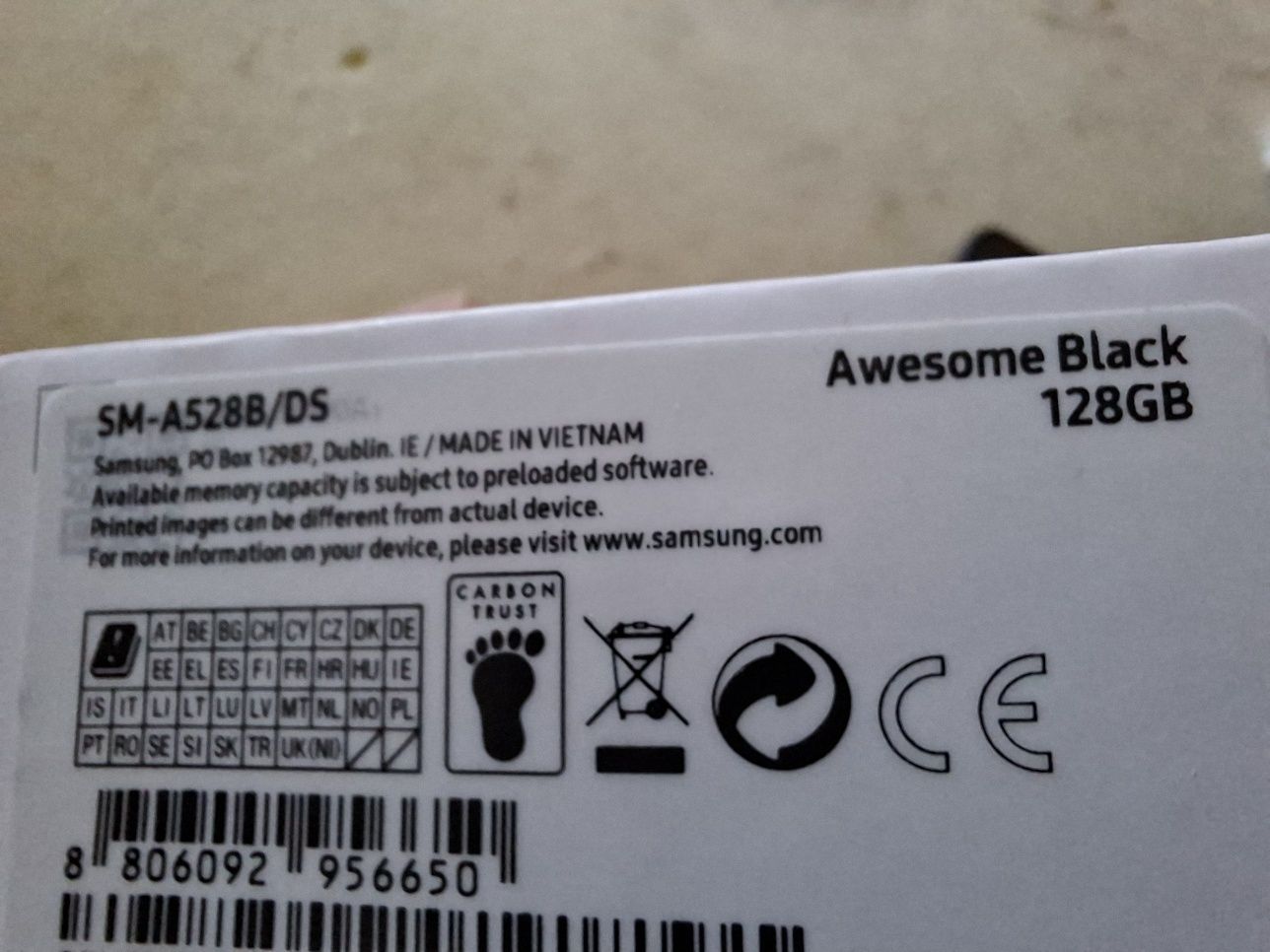 Samsung A52s 128 GB Awesome Black