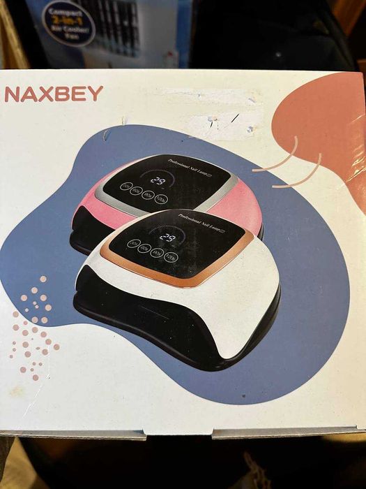 НОВА професионална лампа за нокти NAXBEY BQ V3