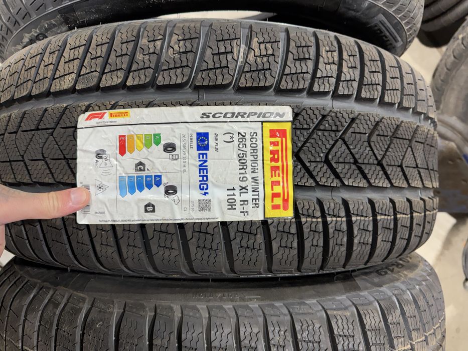 265 50 19 pirelli iarna m+s steluta runflat bmw