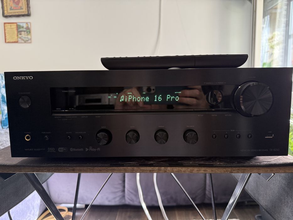 Amplificator Stereo Onkyo Tx-8250,135W,Bluetooth,Wifi,Usb,Telecomanda