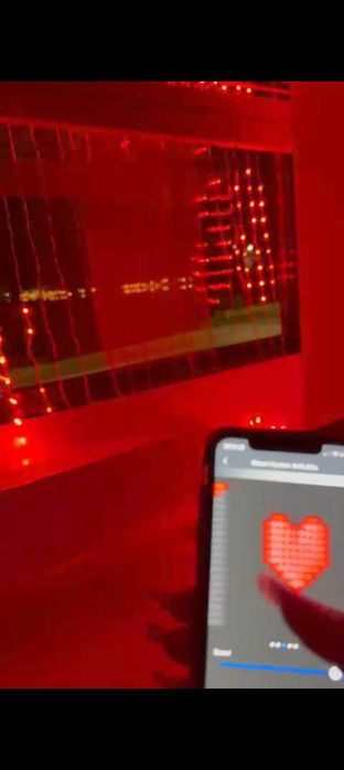 Lumini inteligente perdea superba RGB