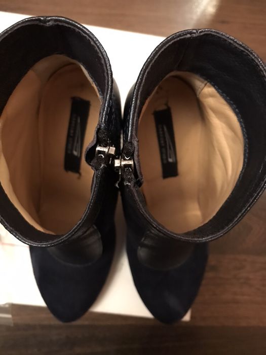 Botine/ghete piele intoarsa