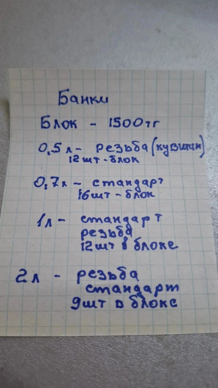 Банки, новые, разные