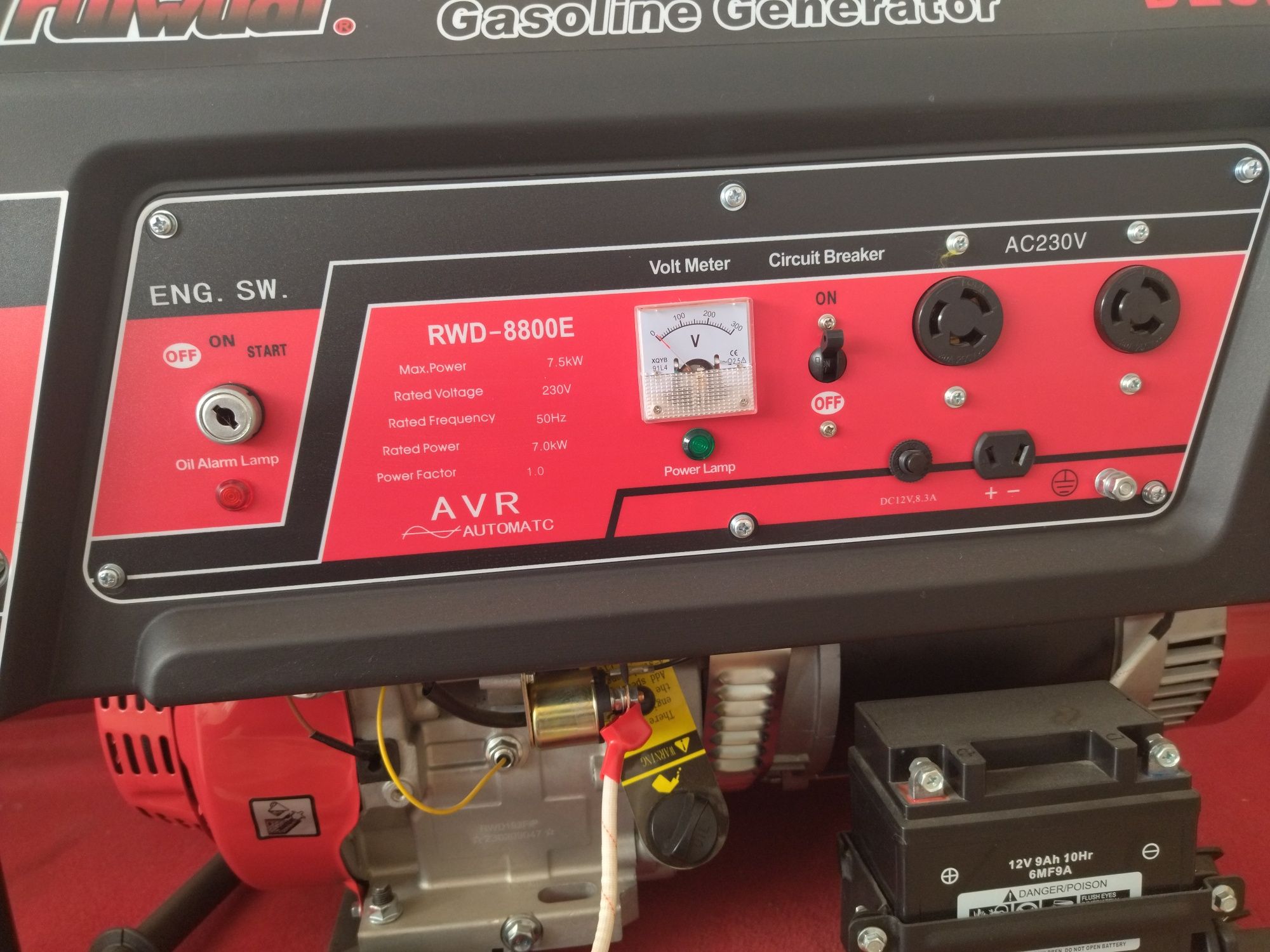 Generator Dvijok Генератор движок RWD-8800E 7 Kw