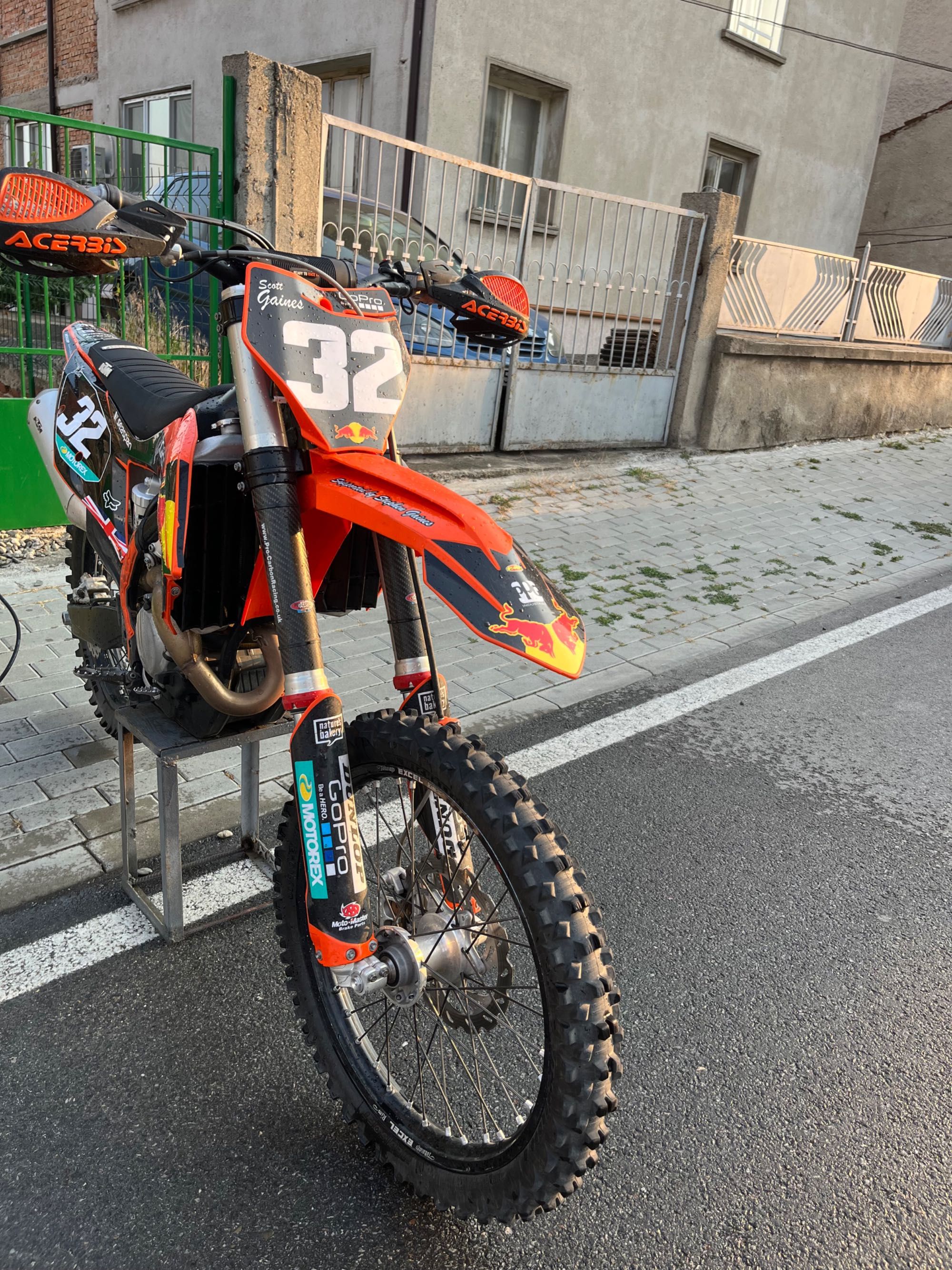 KTM sx-f 350 2020. 60 часа от нов.