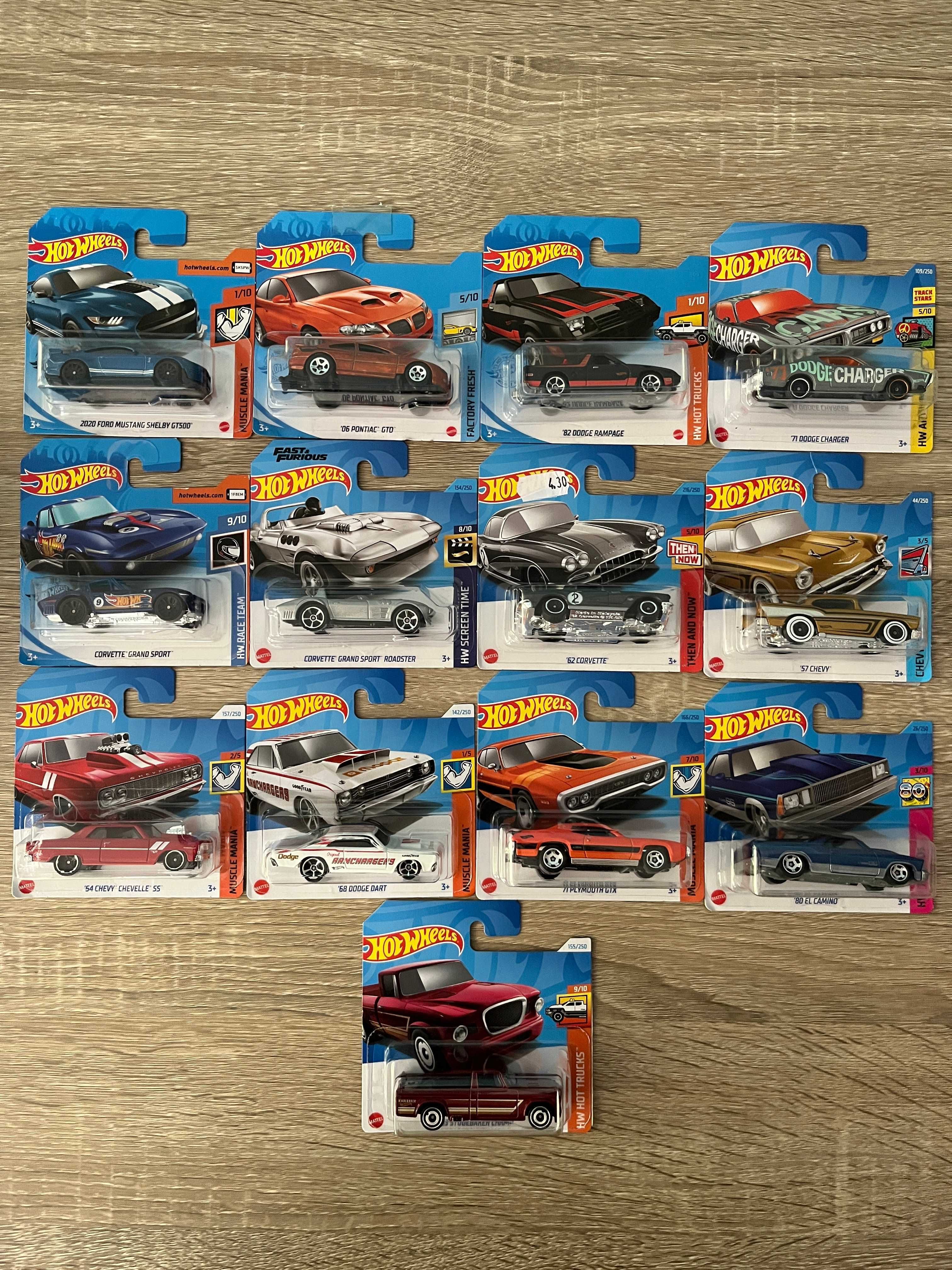 Метални колички Hot Wheels