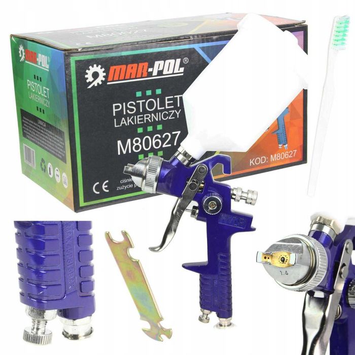 Бояджийски пистолет с горно казанче Mar-pol 1,4 мм