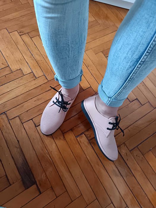 Pantofi dama piele naturala, noi, Mas.38