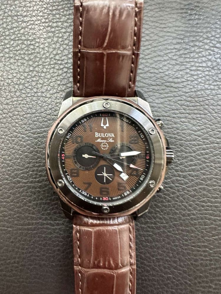 BULOVA Marine Star Brown