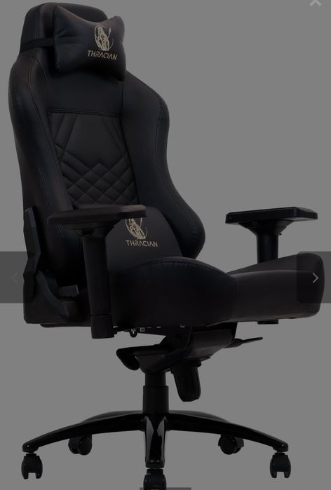 Геймърски стол Thracian Eclipse Elite - Черен
