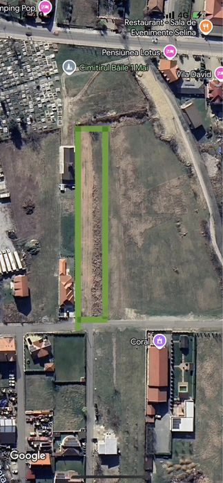 Vand teren 2100mp in Baile 1 Mai. Foarte aproape de strand Venus.