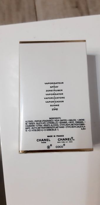 Parfum coco mademoiselle 100 ml