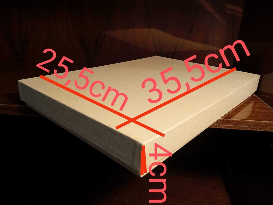 10 Cutii Depozitare Lux Învelite în Pergamoid 100Lei Cutia