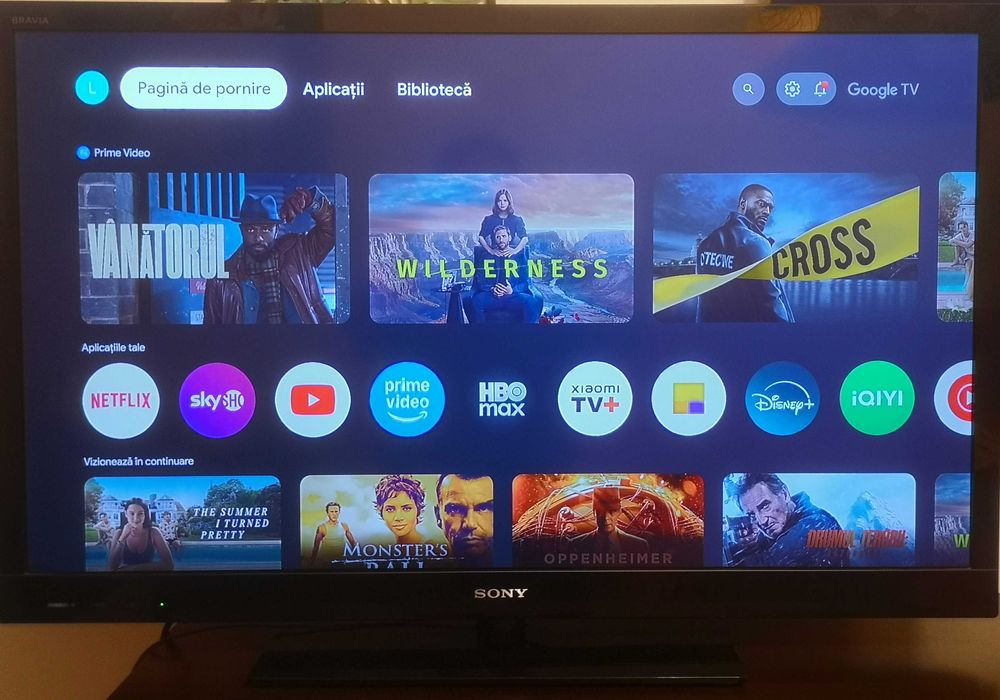 Televizor Sony Full HD 106 Cm + Smart TV Box