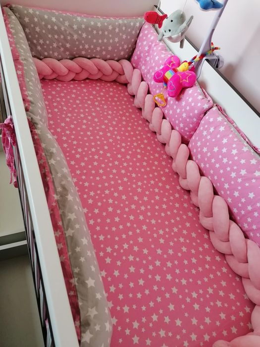 Бебешко легло с матрак и скрин