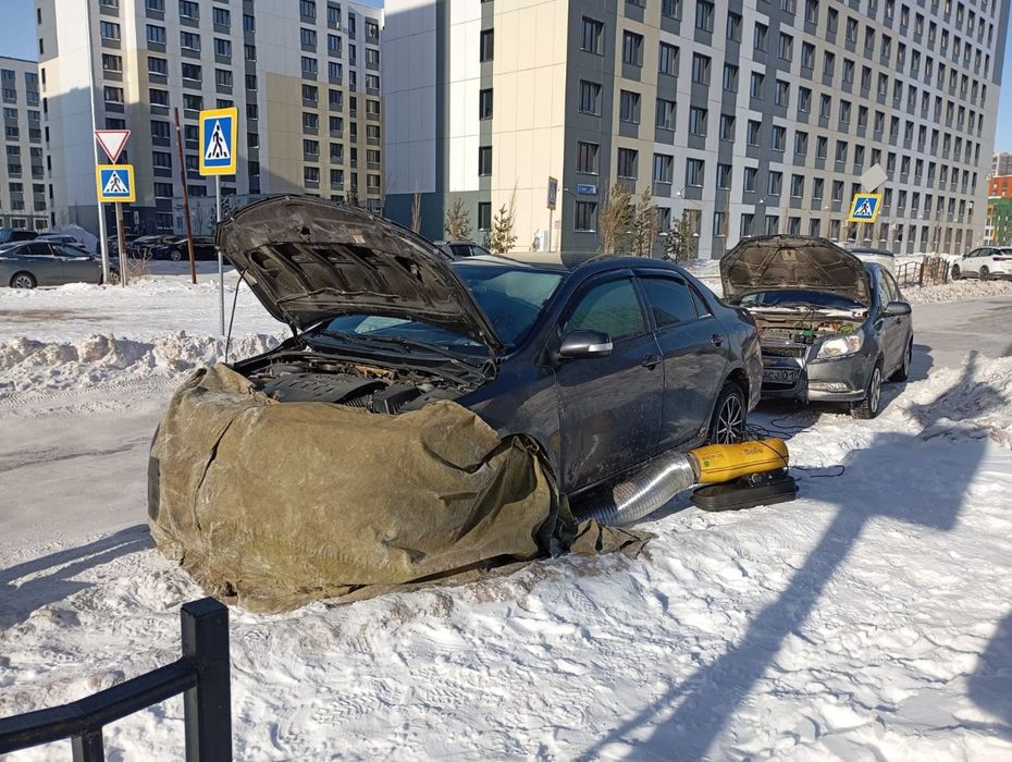 Отогрев авто Астана
