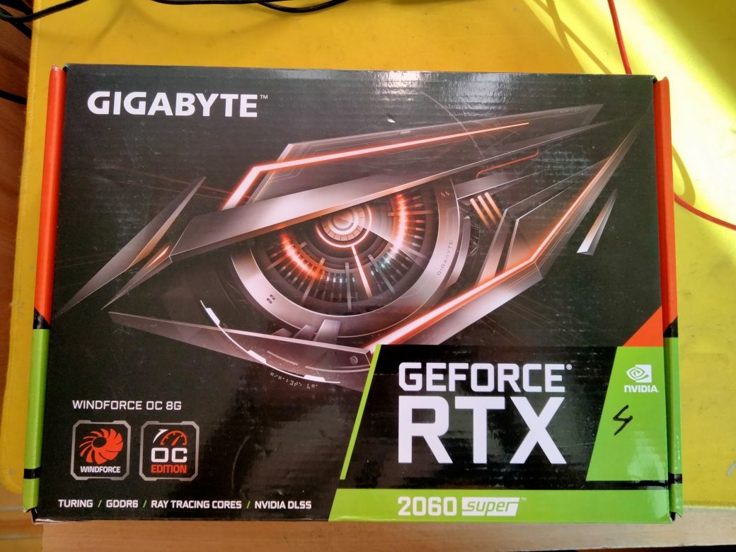 видеокарта Gygabyte OC RTX 2060super 8Gb