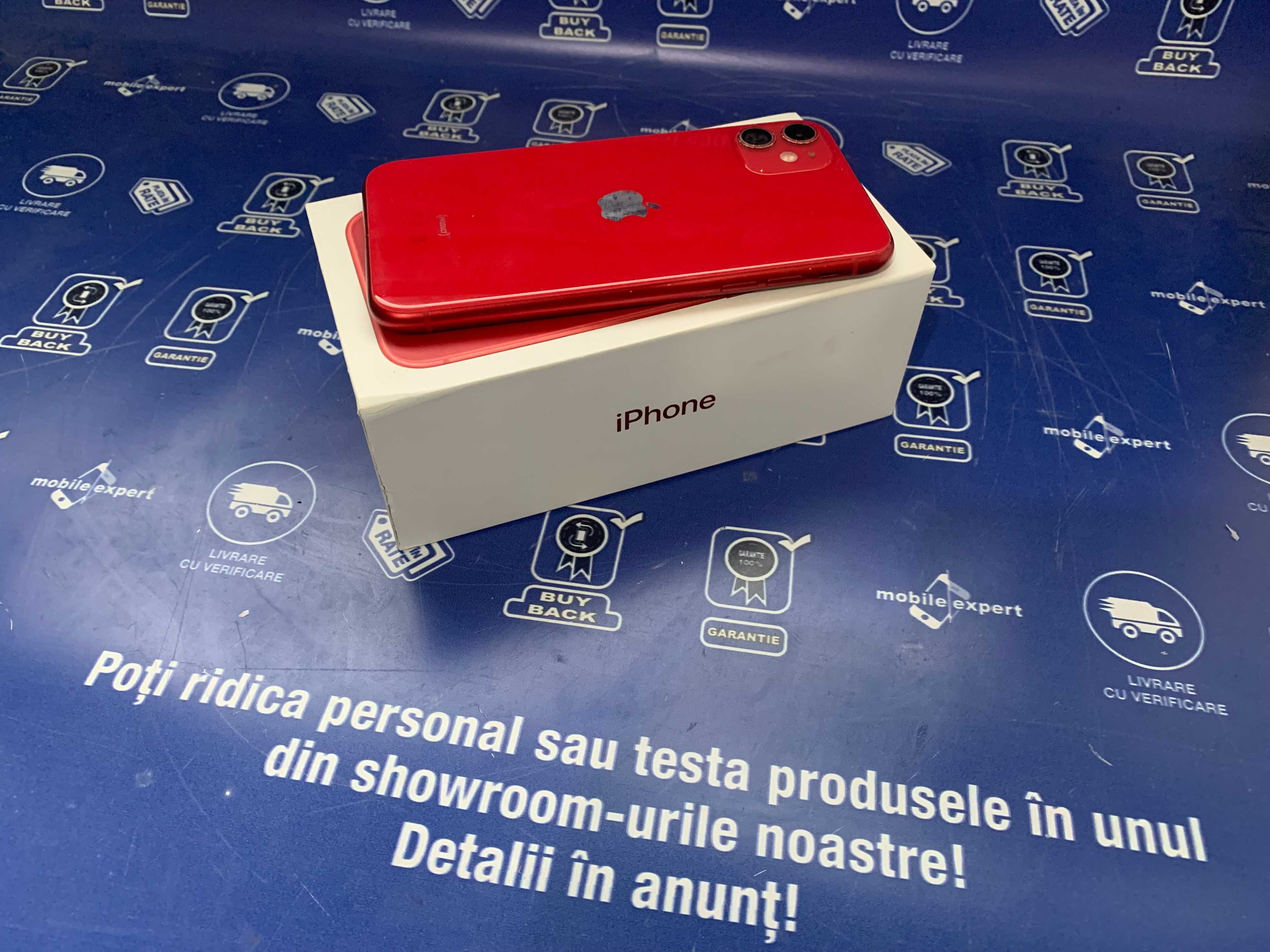 iPhone 11 128GB Red Neverlocked Factura si Garantie ! MR