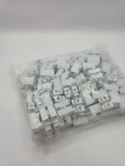 Клеммные зажимы с пружинным механизмом, безопасное соединение проводов