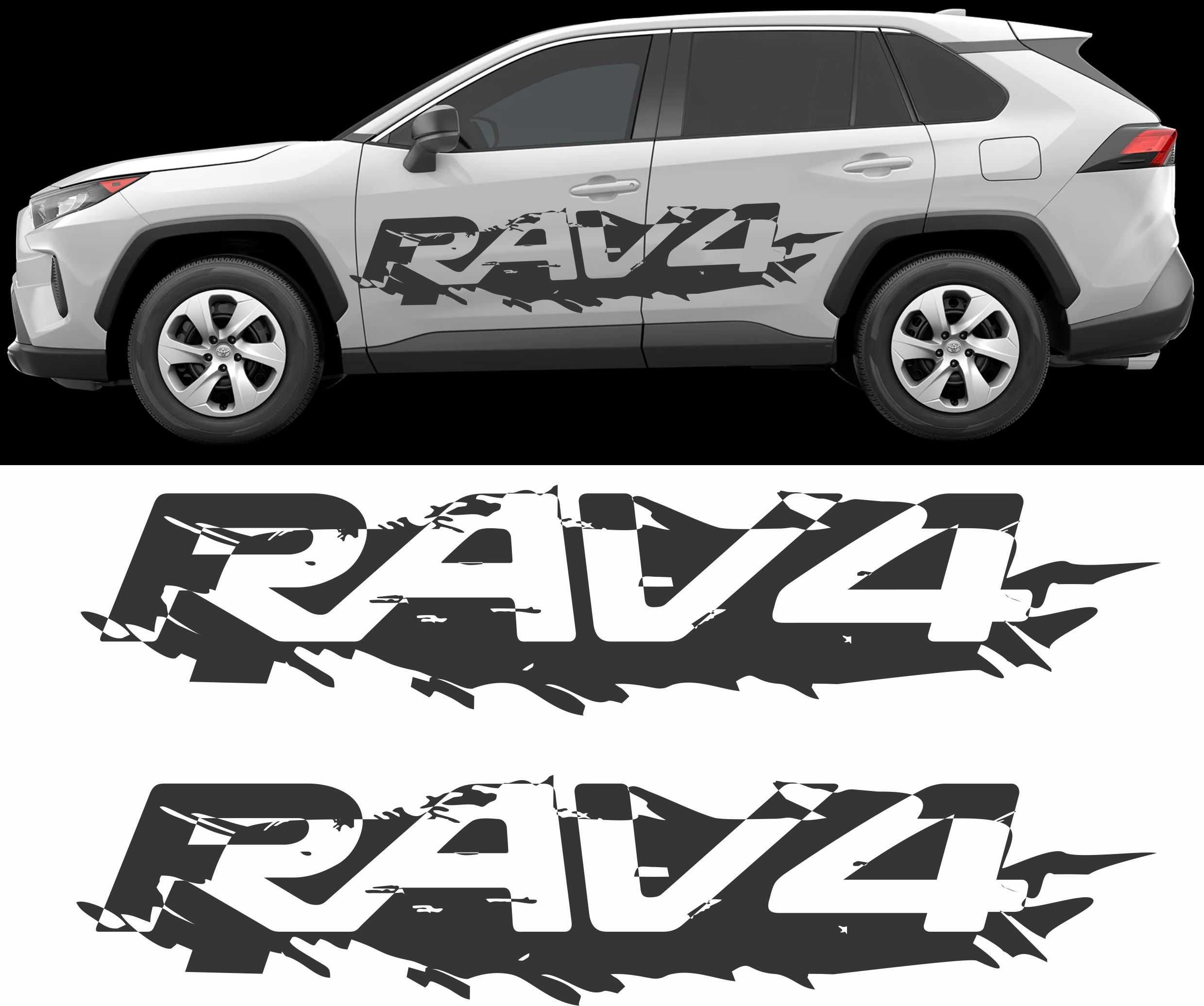 RAV 4 стикер за Тойота РАВ 4 стикер toyota sticker