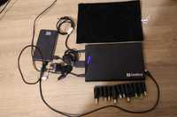 Baterie externă laptop Sanberg 20000mAh + acumulator telefon 5000mAh