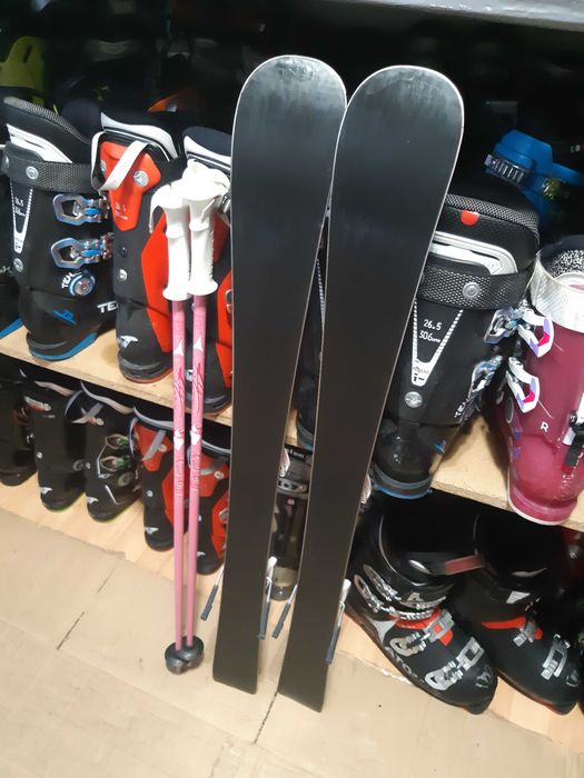 Schiuri copii schi Atomic 100 cm set ski clapari bete