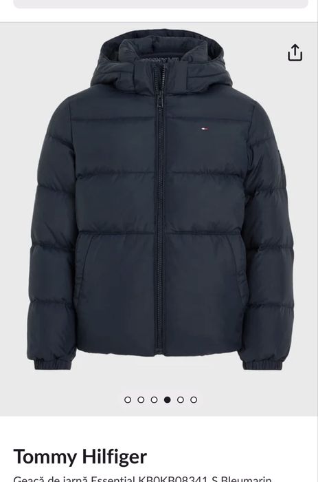 Geaca tommy hilfiger copii