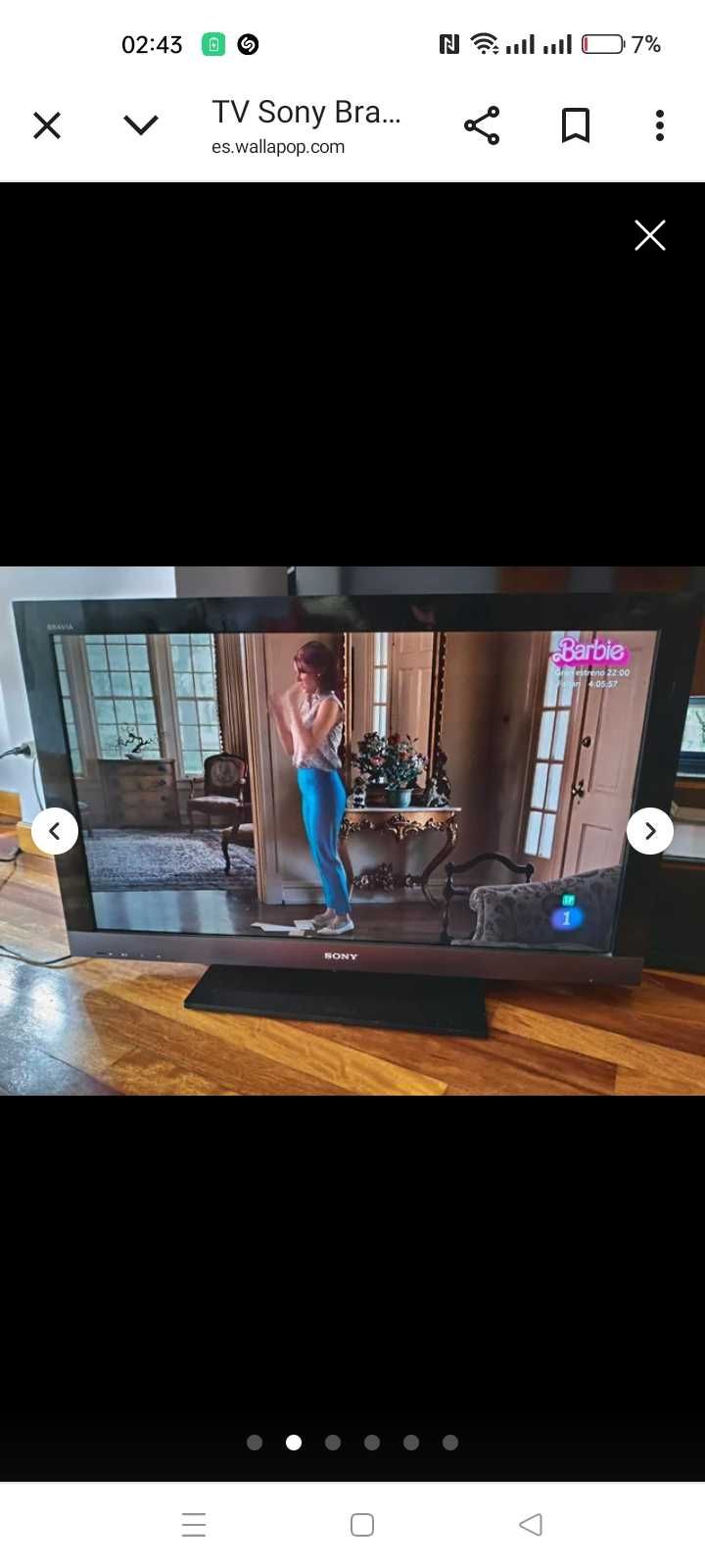 37 inch Sony Bravia