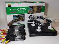AHD комплект - 720P AHD 4ch DVR + 4 AHD камери Sony