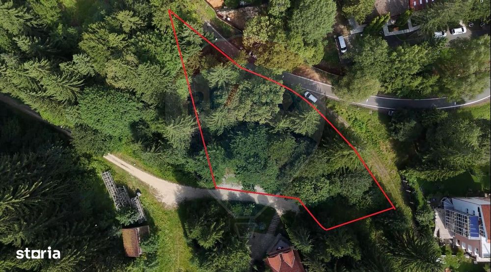 Teren 2000mp intravilan de vanzare in Poiana Brasov! Comision 0%!
