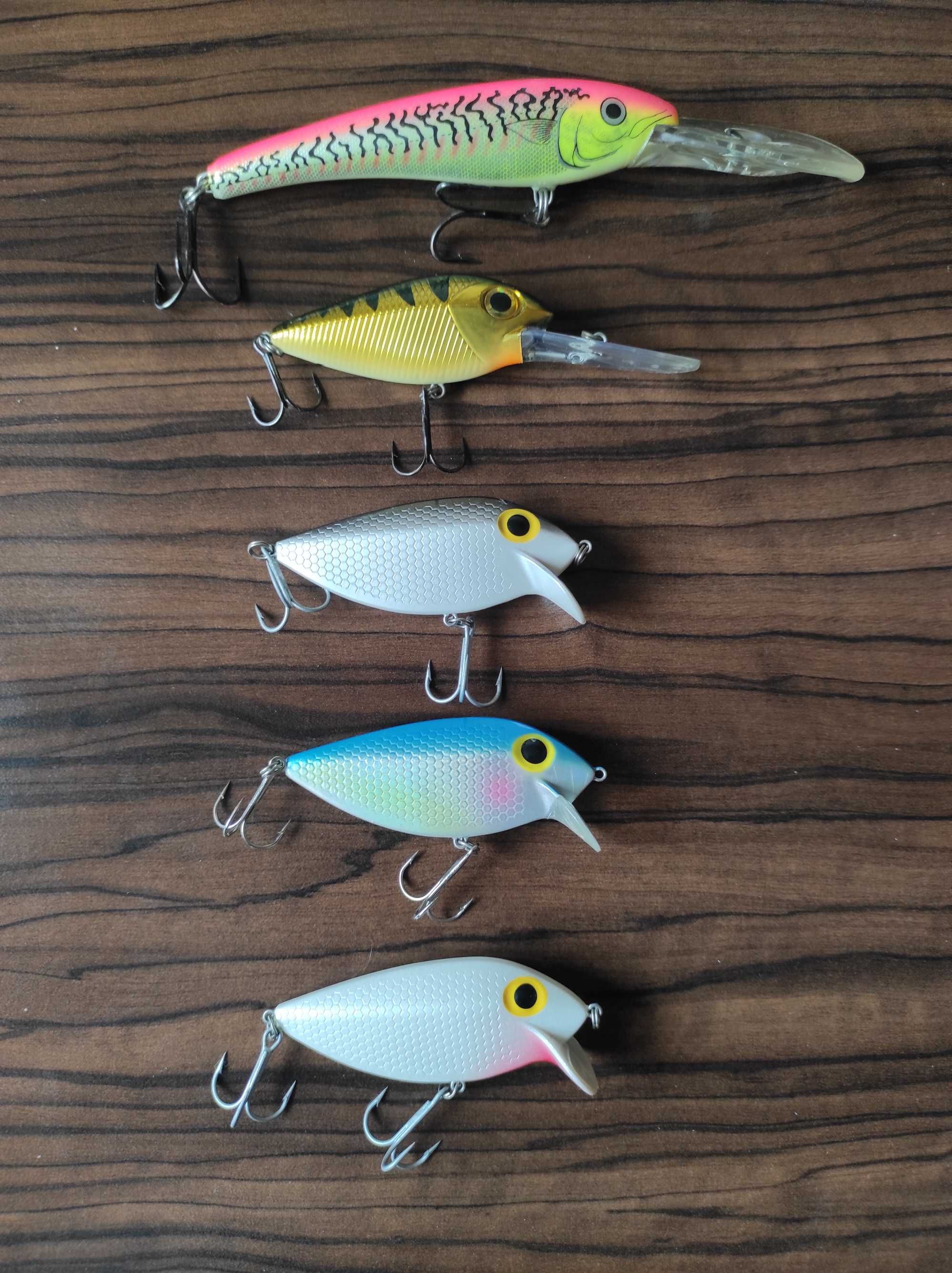 Воблери-Rapala,Storm,Bomber,Salmo и др.