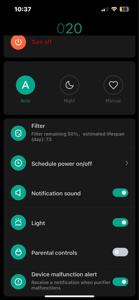 Пречиствател за въздух Xiaomi Mi Air Purifier 2S