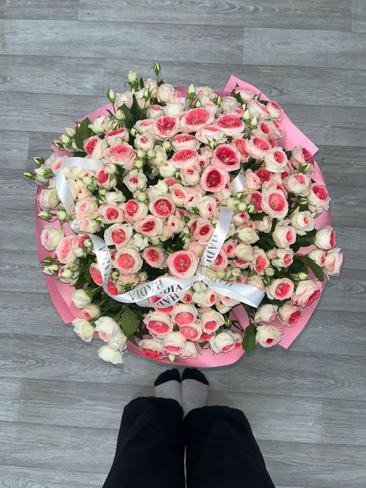 цветы,кустовые розы