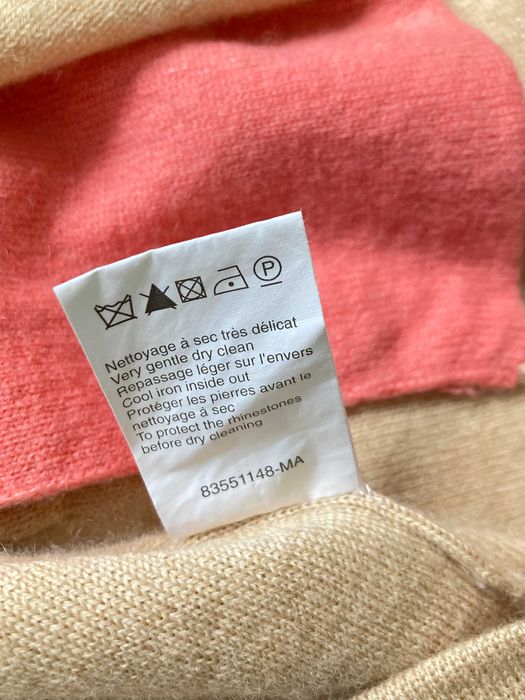 Sonia Rykiel Cashmere Wool женска кашмирена жилетка кашмир и вълна L