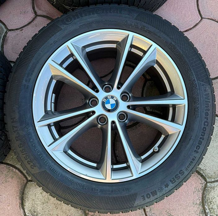 Roti BMW 5 G30 / G31 jante TOP orig style 631 pe 17" + 225 55 17 IARNA