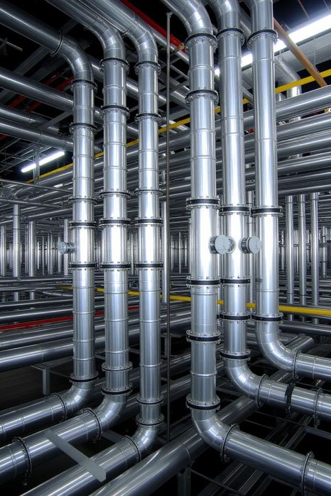 Монтаж нержавеющих трубопроводов