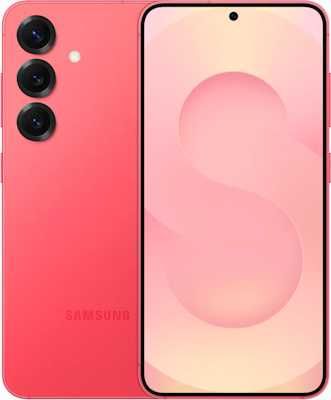 НОВ! EXCLUSIVE EDITION Samsung Galaxy S25 5G 128GB Coral Red Гаранция!