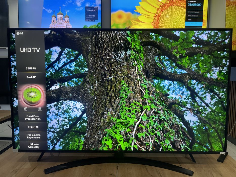 Телевизор LG 55UP78006LB 55” 4K UHD Smart TV, WebOS, Гарантия