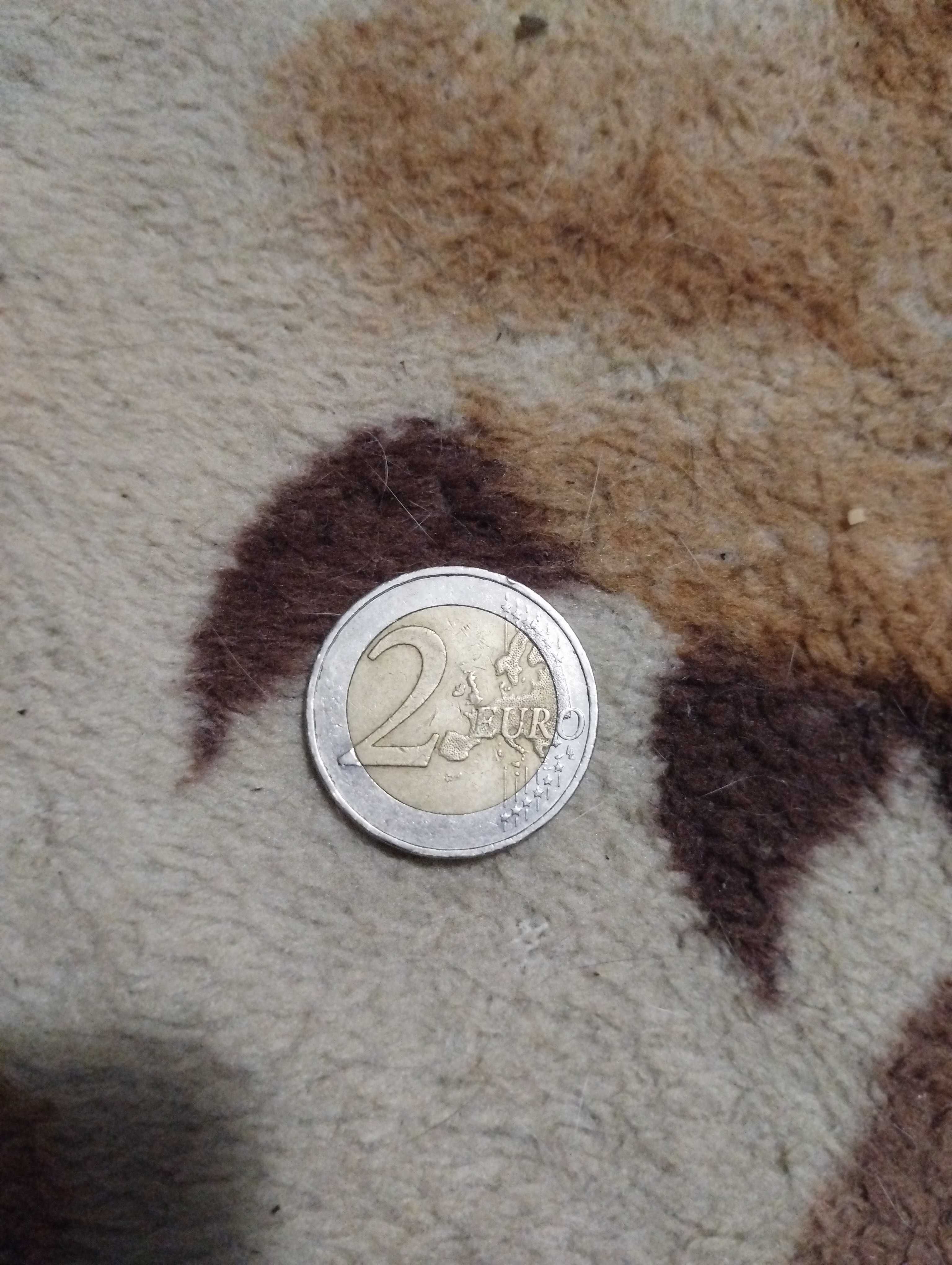 Moneda 2 euro RARA 1999-2009 Eroare batere