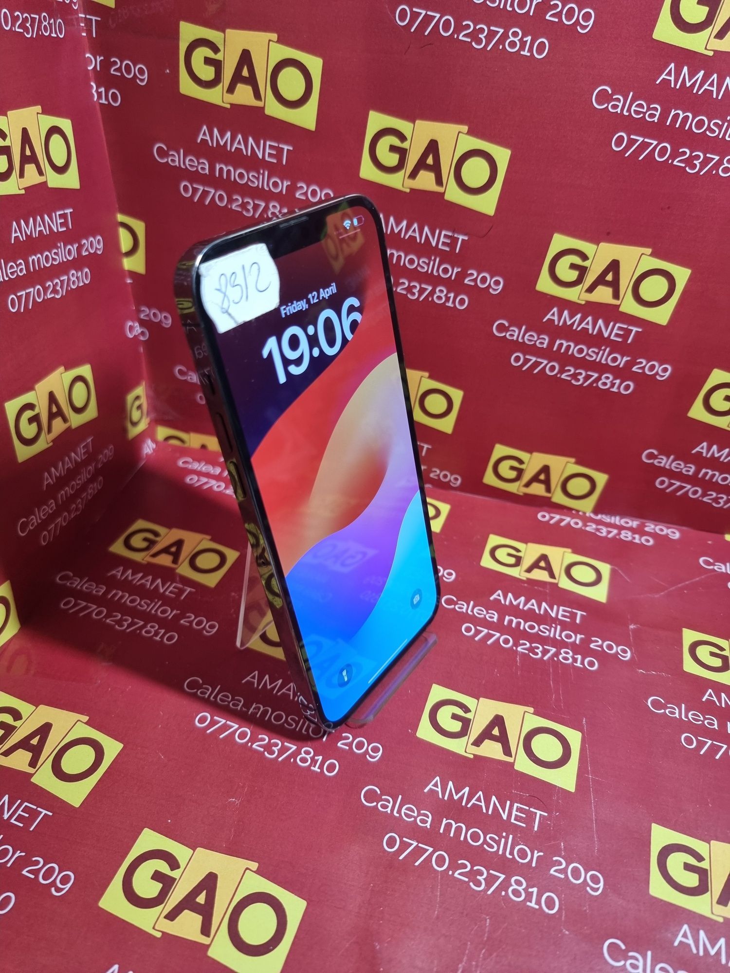GAO AMANET - iPhone 13 Pro Max, stocare 128gb, liber de retea, bat 83%