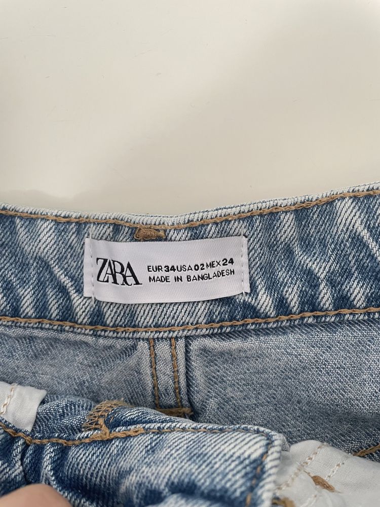 Къс деним zara 34