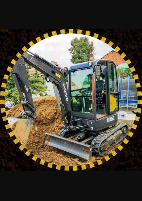 Услуги с мини багер и хидравличен чук