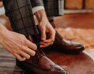 Pantofi derby brogue 37 37.5 premium Melvin & Hamilton piele naturala