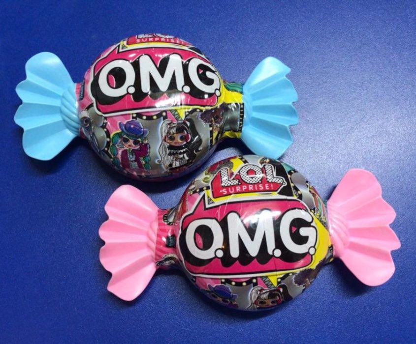 Игрушка LOL OMG Кукла пупс-сюрприз в виде конфеты 19 х 10 см