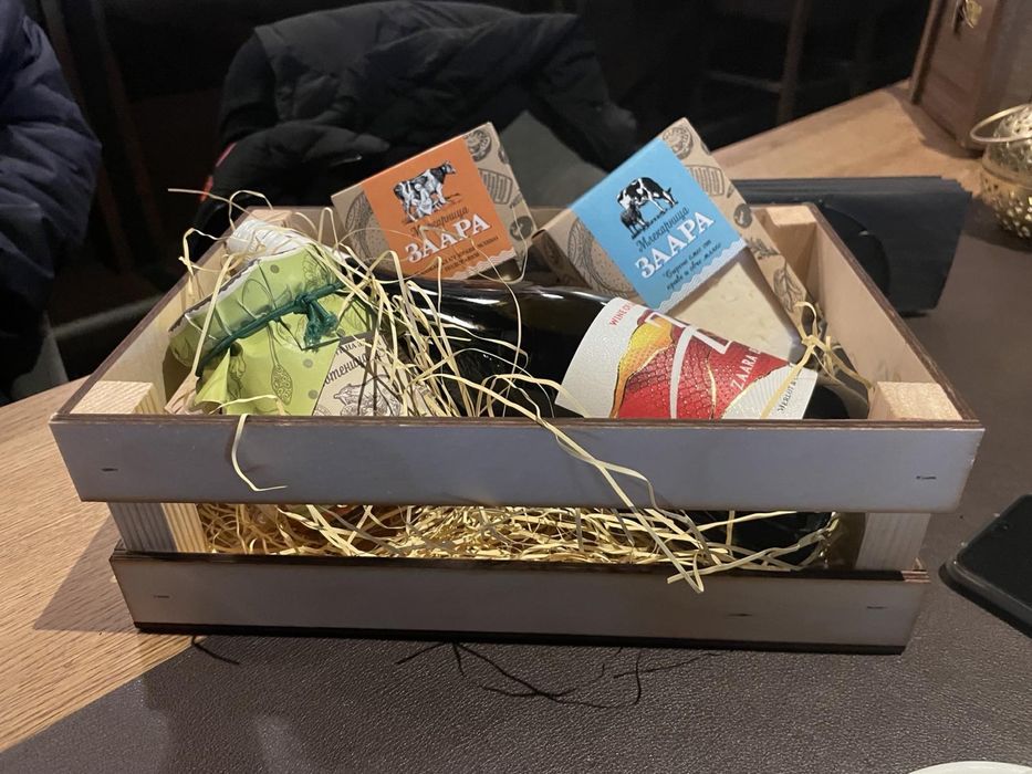 дървени касетки за корпоративни подаръци