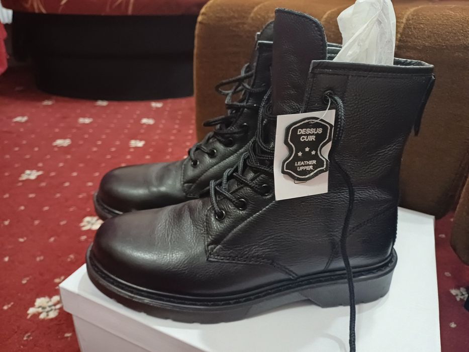 Дамски кубинки естествена кожа